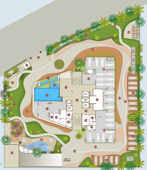 Master Plan of Beverly The 31st in Paldi, Ahmedabad - Image 102219
