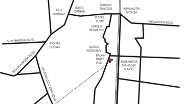 Location of Shree Siddhivinayak Maple Avenue - Image 185811