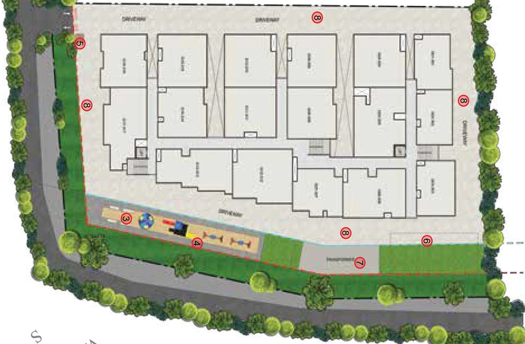 Master Plan of Sowparnika Pragati in Sarjapur Road, Bangalore - Image 178080