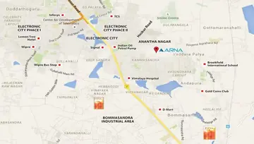 Location of Mahendra Aarna - Image 185834