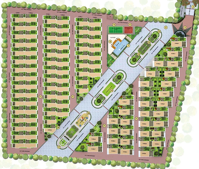 Master Plan of ISR Indraprastha in Begur, Bangalore - Image 185736
