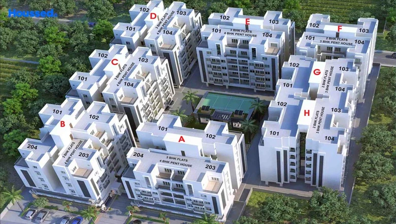 Project Image of Ambe Residency in Vemali, Vadodara - Image 182400