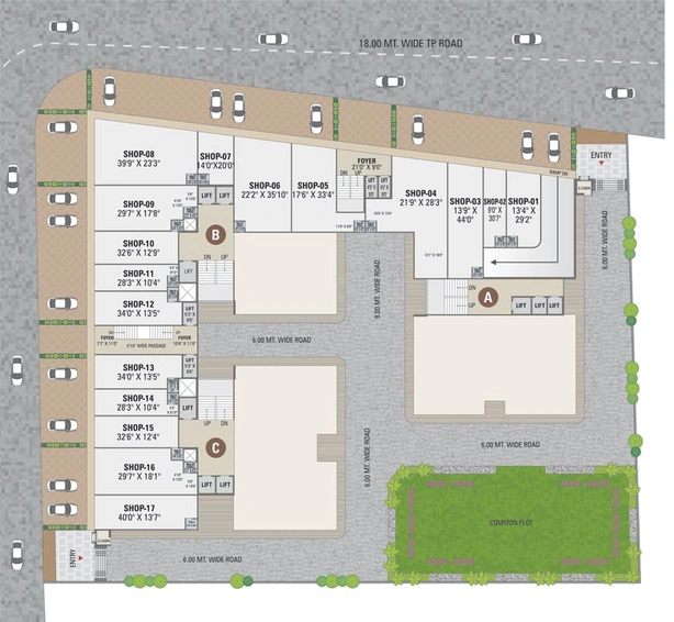 Master Plan of Ganesh Rivera in Nikol, Ahmedabad - Image 106481