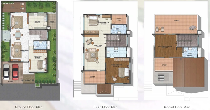 3 BHK House/Villa in NCC Urban Green Province in Sarjapur Road, Bangalore - Image 825202