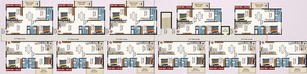 Floor Plan of Mukunda Brundhavan in KR Puram, Bangalore - Image 173282
