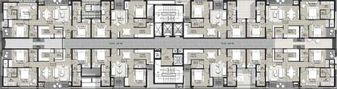 Floor Plan of Aratt Alchemy One in Old Madras Road, Bangalore - Image 185681