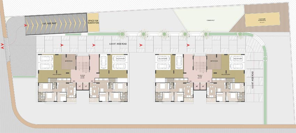 Master Plan of Motherland Magnate Legend in Khodiyar, Ahmedabad - Image 102244
