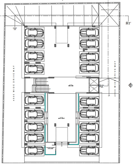 Master Plan of MBA Om Krupa in Thaltej, Ahmedabad - Image 102266