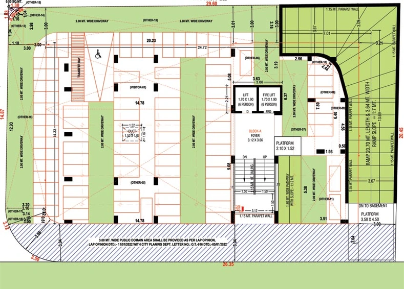 Master Plan of Aadinath Rushabh 21 in Paldi, Ahmedabad - Image 104409