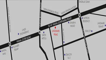Location of Galaxy Landmark Prime - Image 185302