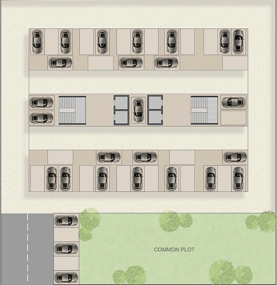 Master Plan of Galaxy Landmark Prime in Tandalja, Vadodara - Image 185304