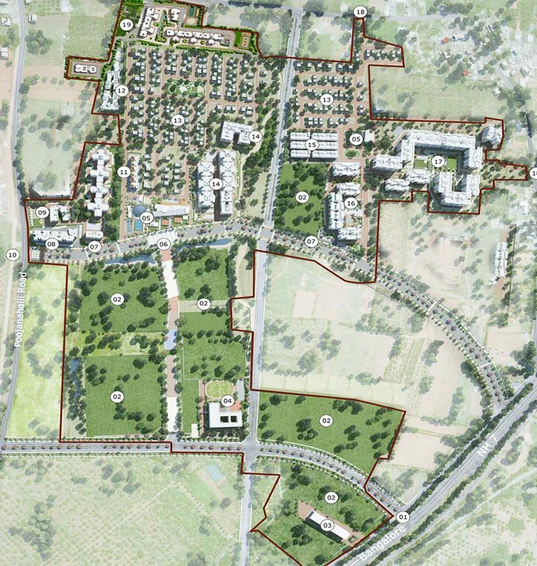 Master Plan of Ozone Urbana Avenue in Devanahalli, Bangalore - Image 184595