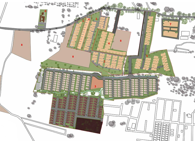 Master Plan of Soulace By Modern Spaaces in Sarjapur Road, Bangalore - Image 184805