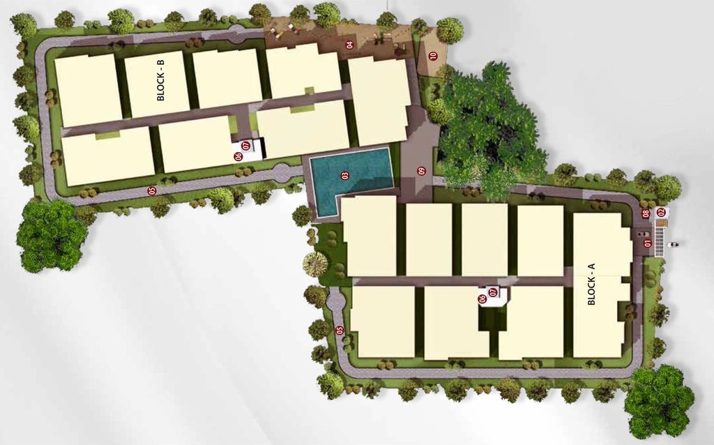 Master Plan of Sowmya Skyla in Electronic City, Bangalore - Image 197959