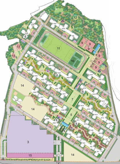 Master Plan of Lodha Amara in Thane West, Thane - Image 121691