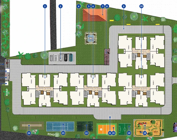 Master Plan of SV Grandur in Electronic City, Bangalore - Image 184840