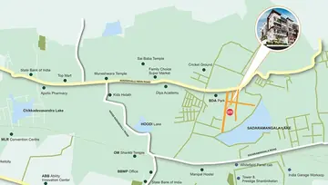 Location of Sri Balaji Sapphire - Image 176124