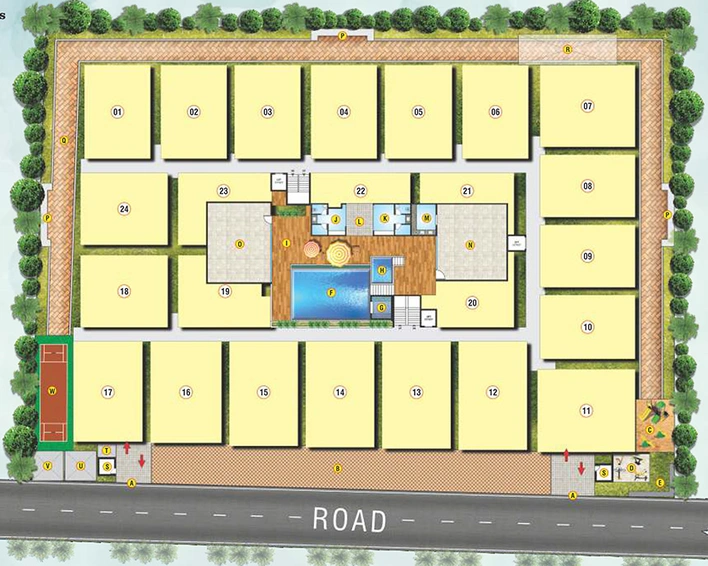 Master Plan of Sri Balaji Sapphire in Whitefield, Bangalore - Image 176125
