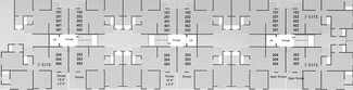 Floor Plan of Avadh City in Kareli Baug, Vadodara - Image 183075