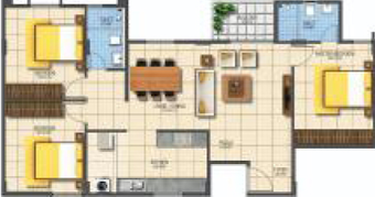 3 BHK Flat in GRC Subhiksha in Sarjapur, Bangalore - Image 696300