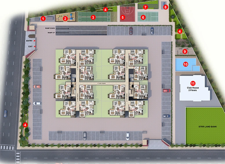 Master Plan of Falcon By BHP in Sarjapur Road, Bangalore - Image 184507