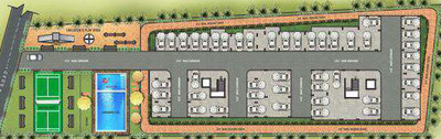 Master Plan of SNR Magnolia Park in Sarjapur Road, Bangalore - Image 184786