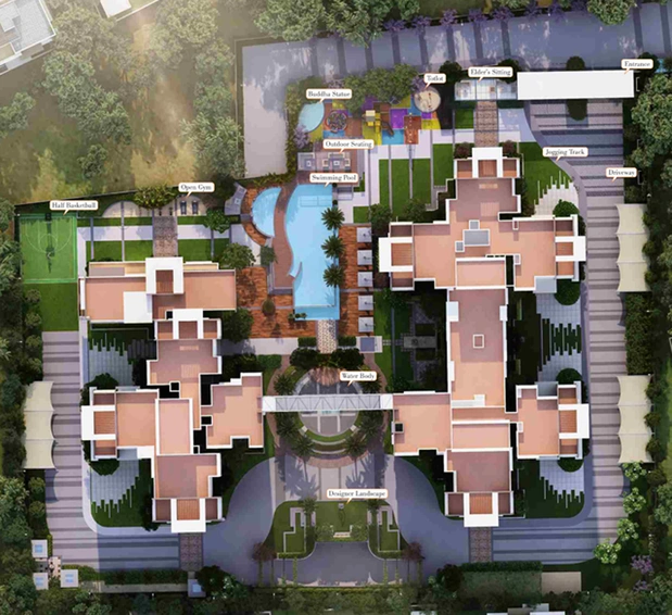 Master Plan of SB Temple Tree in Begur, Bangalore - Image 102646
