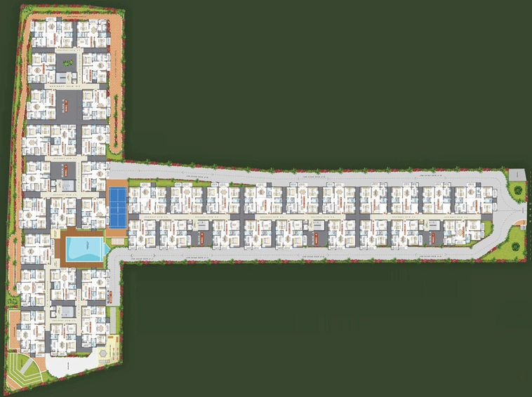 Master Plan of Mohan Altura in Varthur, Bangalore - Image 102343