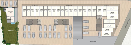 Master Plan of Aaradhya Ornate in Sama Savli Road, Vadodara - Image 181589