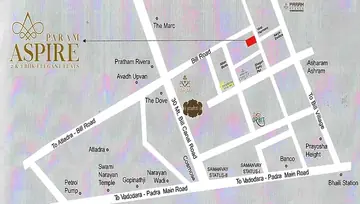 Location of Aakar Param Aspire - Image 192209