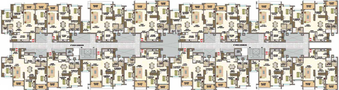 Floor Plan of Akshaya Temple Tree in Brookefield, Bangalore - Image 200057