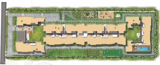 Master Plan of Akshaya Temple Tree in Brookefield, Bangalore - Image 200058