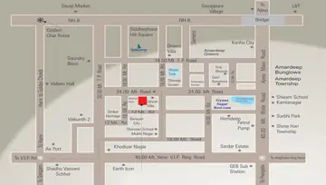 Location of Shree Hari Krishna Resicom - Image 199221