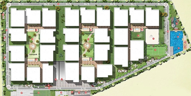 Master Plan of Baldota Signature in Rachenahalli, Bangalore - Image 185435