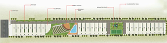 Master Plan of Shakti Springs in Hosur Road, Bangalore - Image 185626