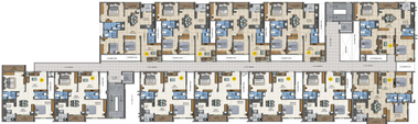 Floor Plan of DSR Brown Creeper in Gunjur Palya, Bangalore - Image 102372