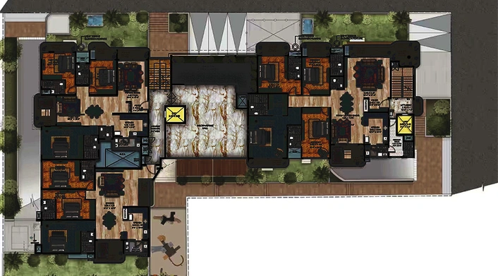 Master Plan of CKPC Horizon in Haralur, Bangalore - Image 176509