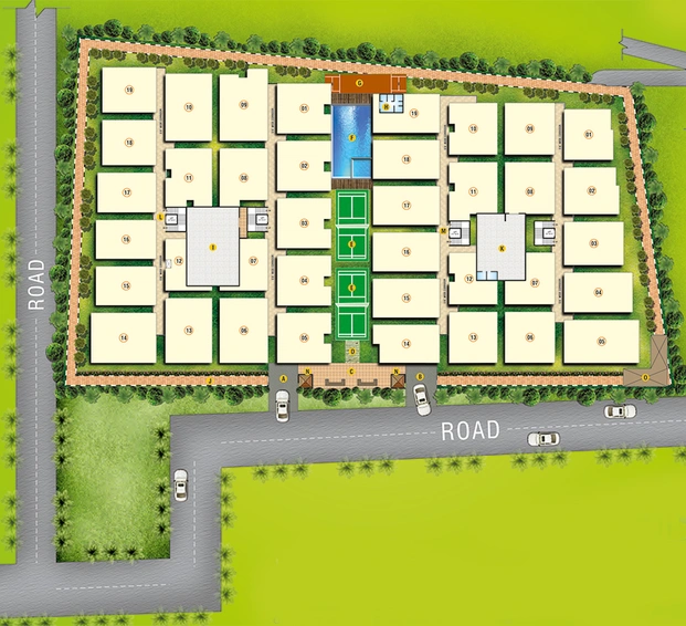 Master Plan of Nava Pushkara in Kalkere, Bangalore - Image 179517