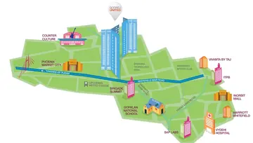 Location of Godrej United - Image 102798
