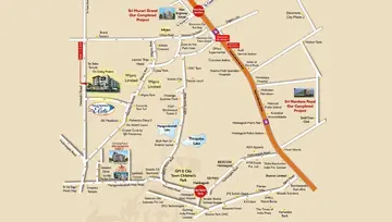 Location of Shree Nandana Elite - Image 185632