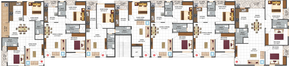 Floor Plan of Habulus Enclave 2 in Electronic City, Bangalore - Image 102881
