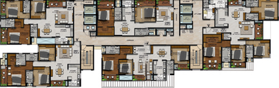 Floor Plan of Rajarajeshware Manikchand 117 FF in Jayanagar, Bangalore - Image 182507