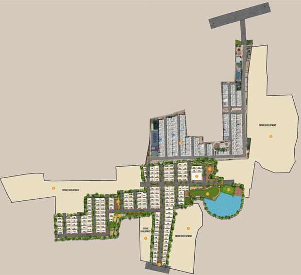 Master Plan of M1 Terra Alegria in Whitefield, Bangalore - Image 102890