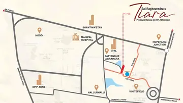Location of Sai Raghavendras Tiara - Image 173358