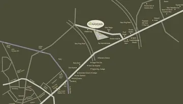 Location of Maitri Shree Hari Nandan Residency - Image 199021