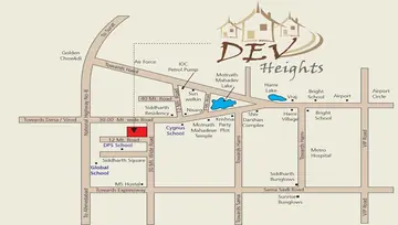 Location of Mahalaxmi Dev Heights - Image 184412