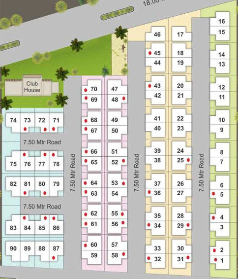 Master Plan of Elegance Apple in Gotri, Vadodara - Image 184550