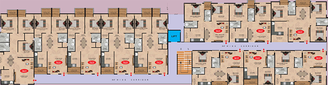 Floor Plan of Habulus Residency in Kammasandra, Bangalore - Image 182396