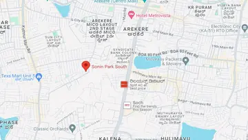 Location of Sonin Park South - Image 103181
