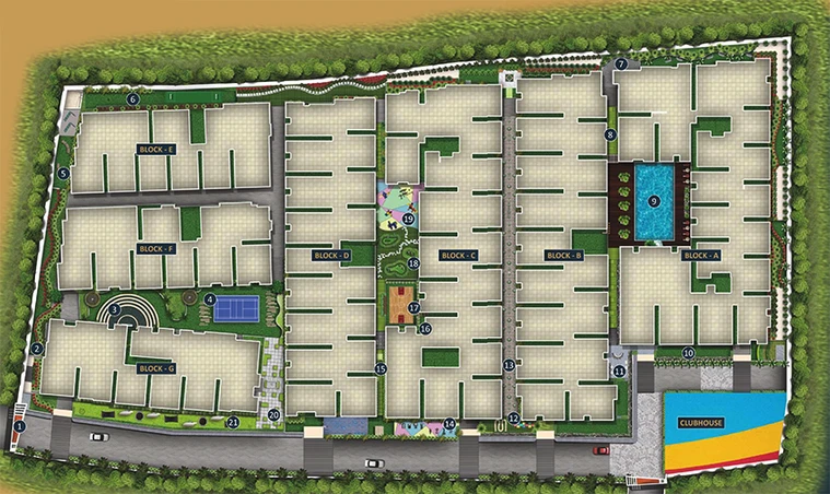 Master Plan of Nava Vajra in Horamavu, Bangalore - Image 178534